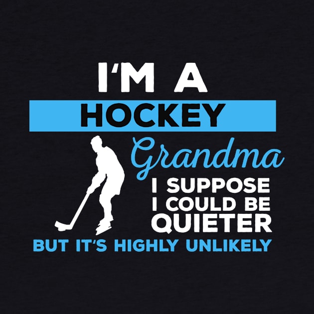 Hockey Grandma by mikevdv2001